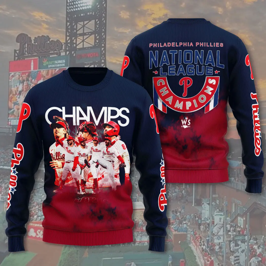 Philadelphia Phillies 3D Sweatshirt