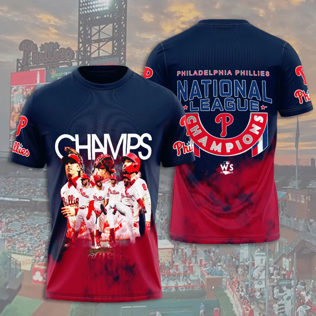Philadelphia Phillies 3D T shirt