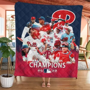 Philadelphia Phillies quilt blanket