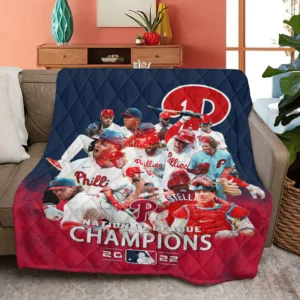Philadelphia Phillies quilt blanket