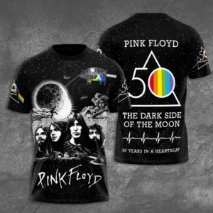 Pink Floyd T shirt 50 Years In A Heartbeat