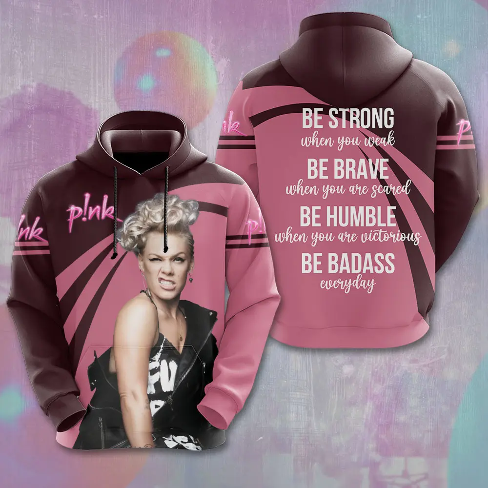 Pink Hoodie XXLTEE0124XF