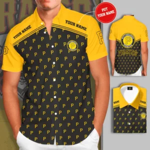 Pittsburgh Pirates 3D Sleeve Dress Shirt 03