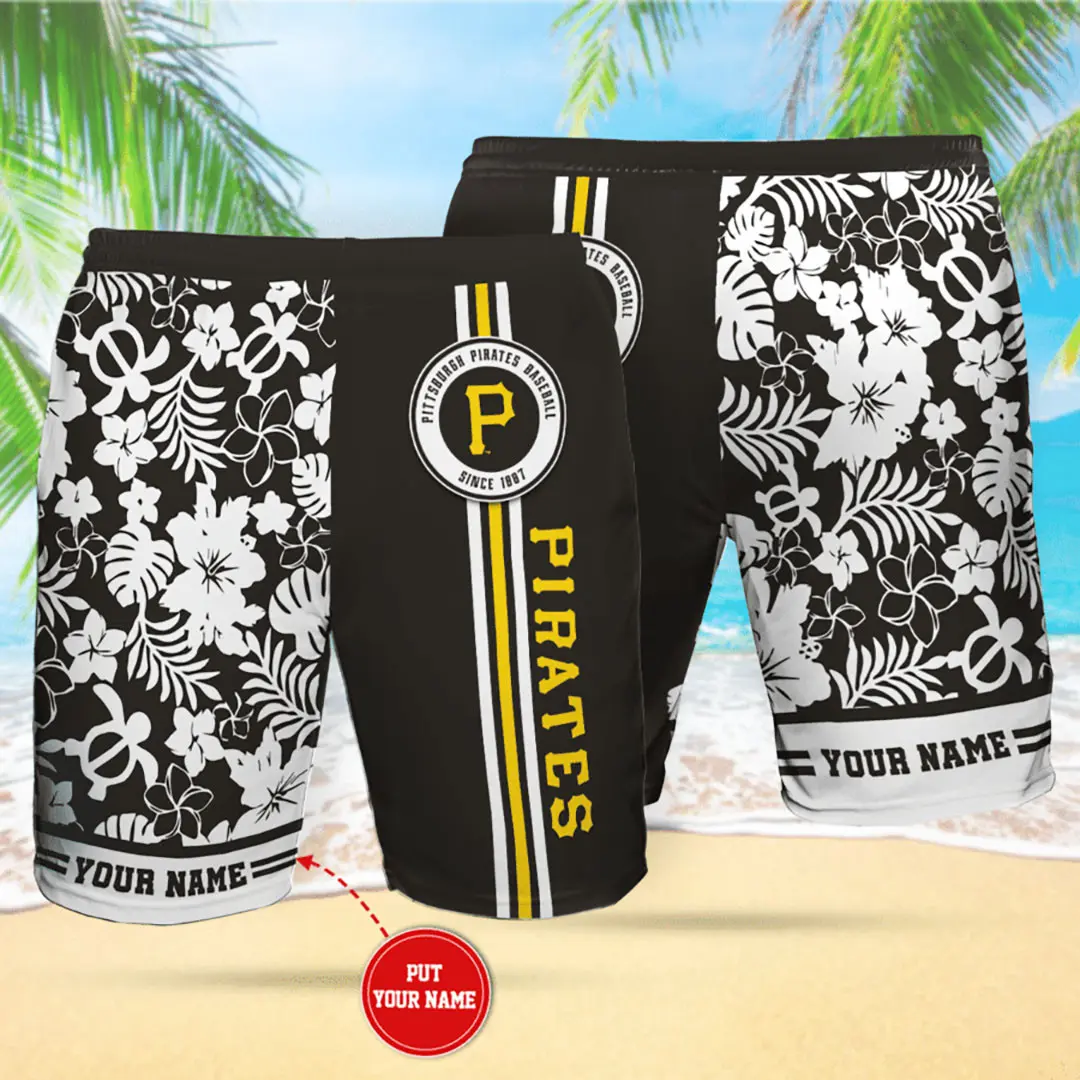 Pittsburgh Pirates Hawaiian Shorts