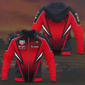 Red Bull Racing 2022 3D Apparels Zip up Hoodie