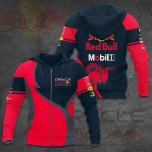 Red Bull Racing 3D Apparels zip up hoodie
