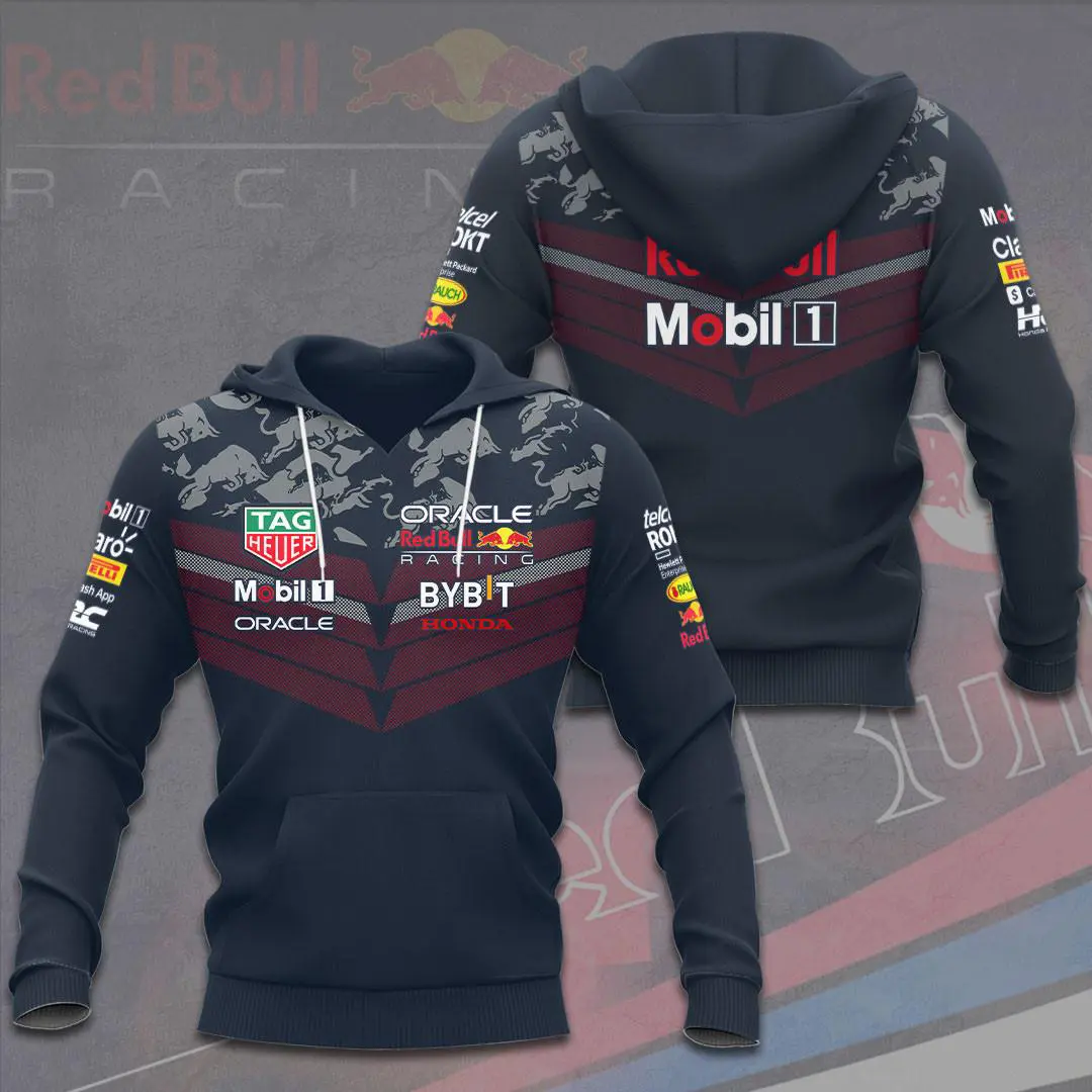 Red Bull Racing Black Hoodie XXLTEE1223E