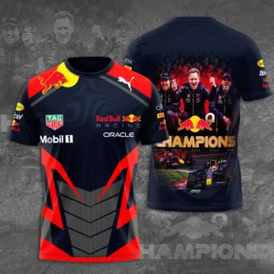 Red Bull Racing F1 3D T shirt