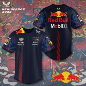 Red Bull Racing F1 baseball jersey XXLTEE141023S2
