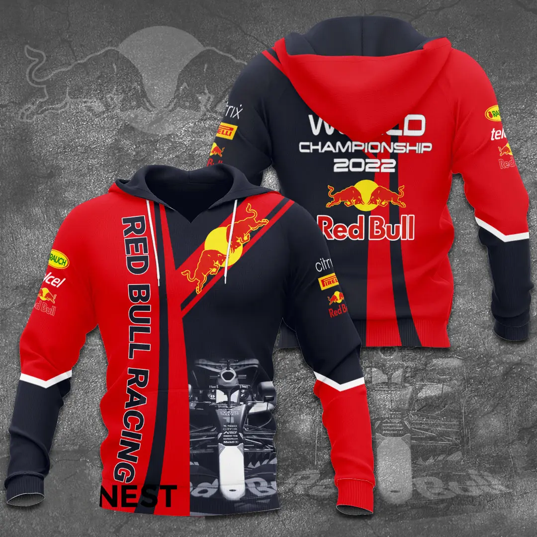 Red Bull Racing Word Championship 3D Apparels hoodie