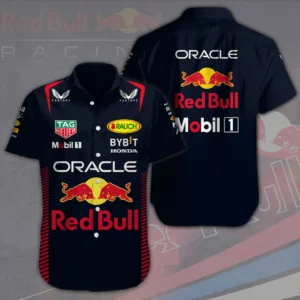 Red Bull Racing short sleeve dress shirts