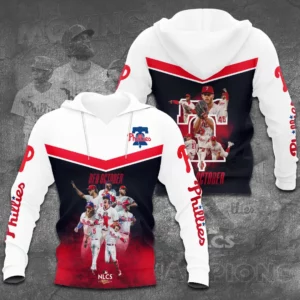 Red October Philadelphia Phillies 3D Hoodie
