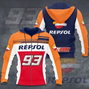 Repsol Honda 3D Zip Hoodie MGPRH003