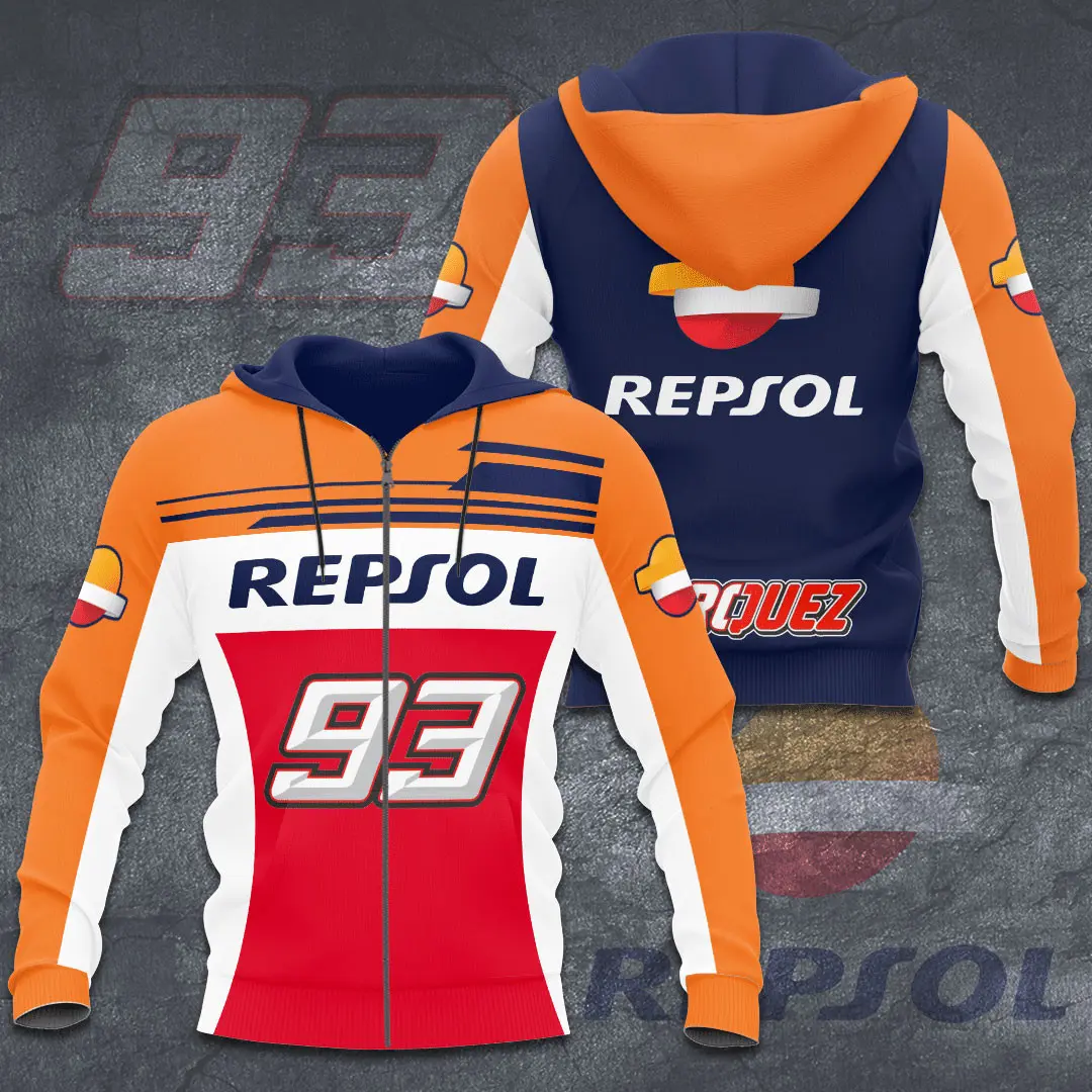 Repsol Honda 3D Zip Hoodie MGPRH003