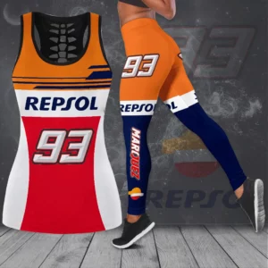 Repsol Honda Hollow Tank Top Leggings set
