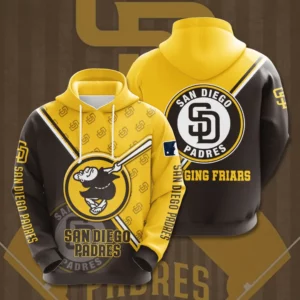 San Diego Padres 3D Hoodie 02