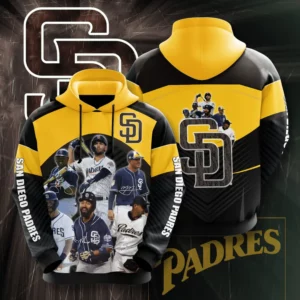 San Diego Padres 3D Hoodie 03