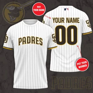 San Diego Padres 3D T shirt 02