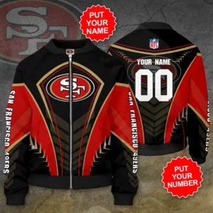 San Francisco 49ers 3D Bomber Jacket 03
