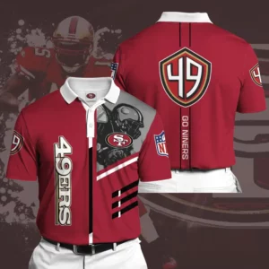 San Francisco 49ers 3D Polo 02