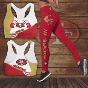 San Francisco 49ers Bra Sports Leggings
