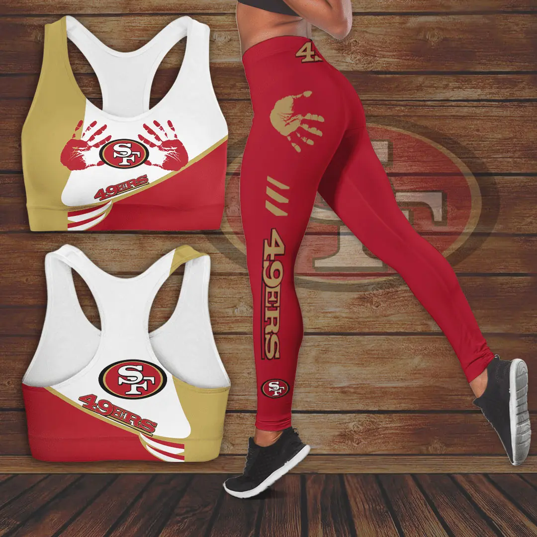 San Francisco 49ers Bra Sports Leggings