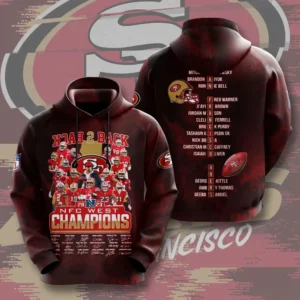 San Francisco 49ers Hoodie XXLTEE0124ZT