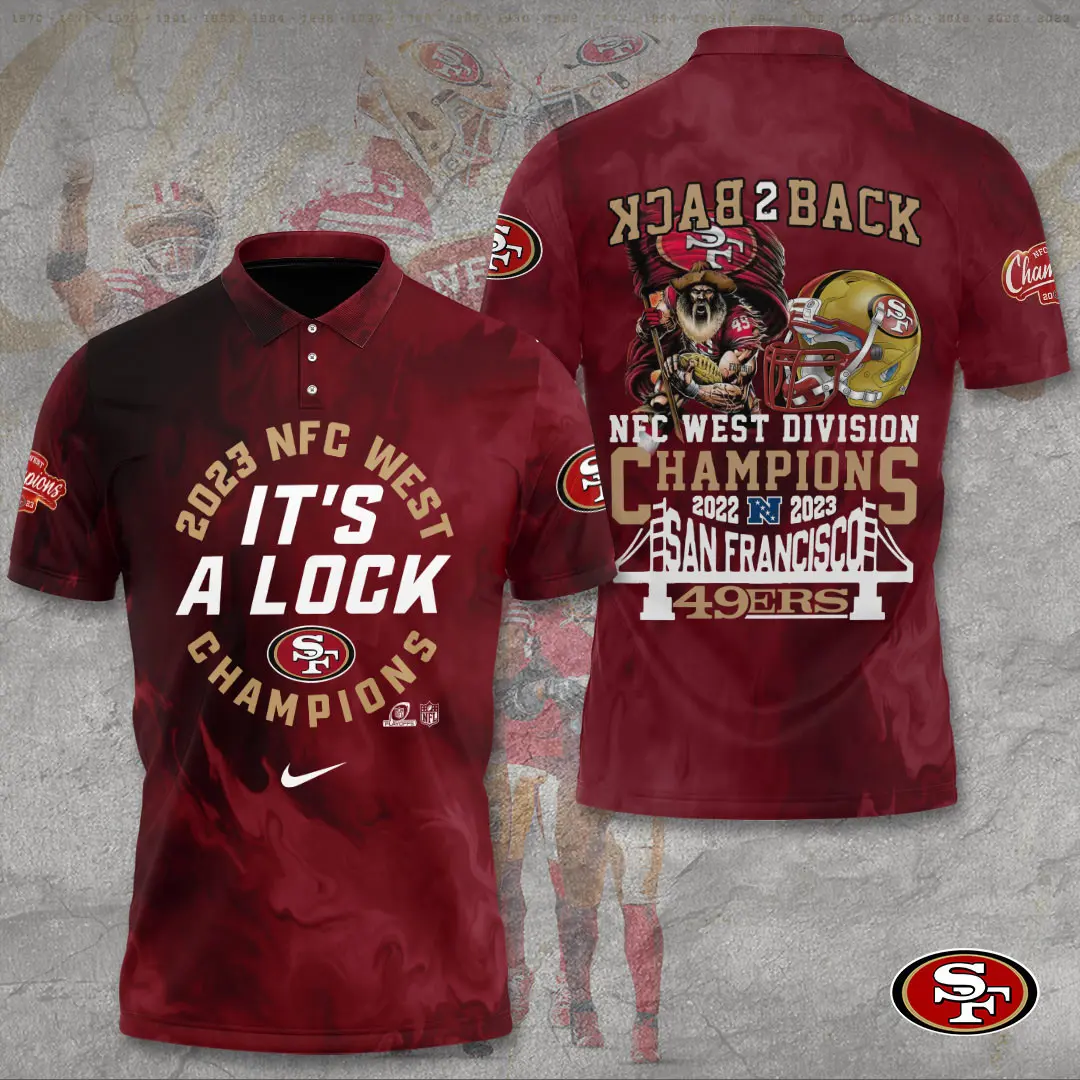 San Francisco 49ers Polo XXLTEE0324Z