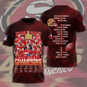 San Francisco 49ers T shirt XXLTEE0124ZT
