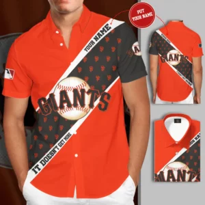 San Francisco Giants 3D Sleeve Dress Shirt 02