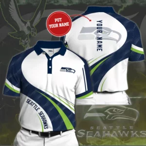 Seattle Seahawks 3D Polo 02