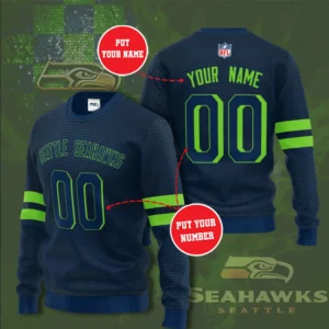 Seattle Seahawks 3D Sweatshirt 02