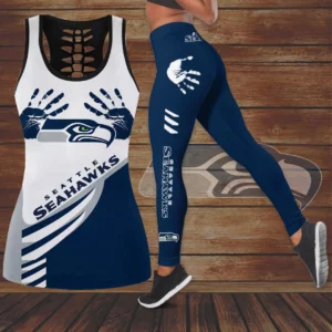 Seattle Seahawks Tide Hollow Tank Top Leggings 02