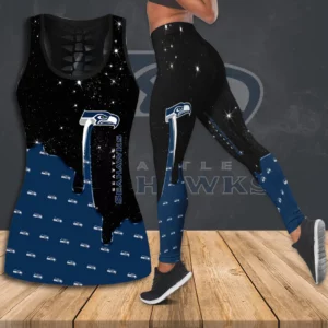 Seattle Seahawks Tide Hollow Tank Top Leggings 03