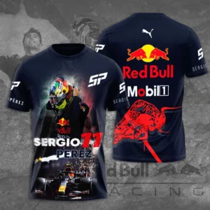 Sergio Perez 3D T shirt