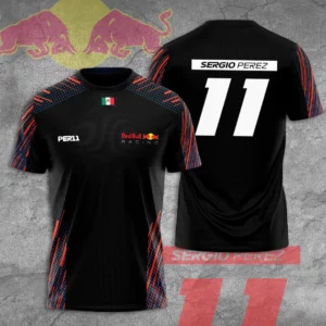 Sergio Perez 3D T shirt New 01