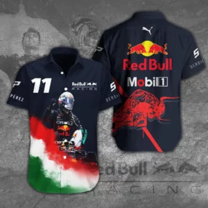 Sergio Perez Mendoza 3D Short Sleeve Dress Shirt 02