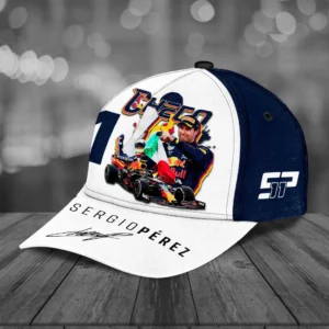 Sergio Perez Mendoza Cap Custom Hat 02
