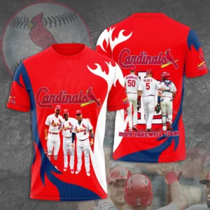 St. Louis Cardinals 3D T shirt