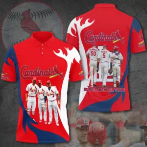 St. Louis Cardinals 3D polo