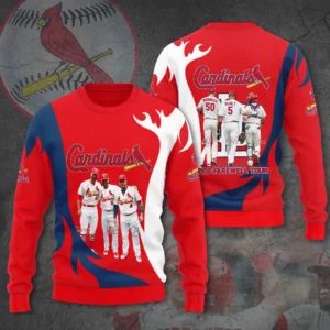 St. Louis Cardinals 3D sweatshirt