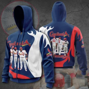 St. Louis Cardinals zip hoodie Apparels