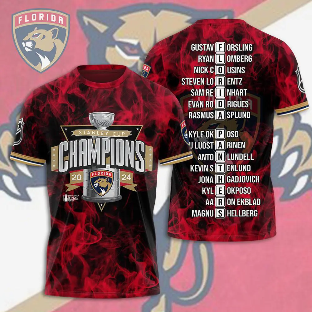 Stanley Cup Florida Panthers T shirt XXLTEE0824ZA
