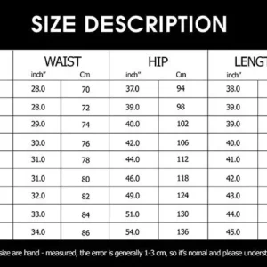 Sweatpant sizechart 1 1
