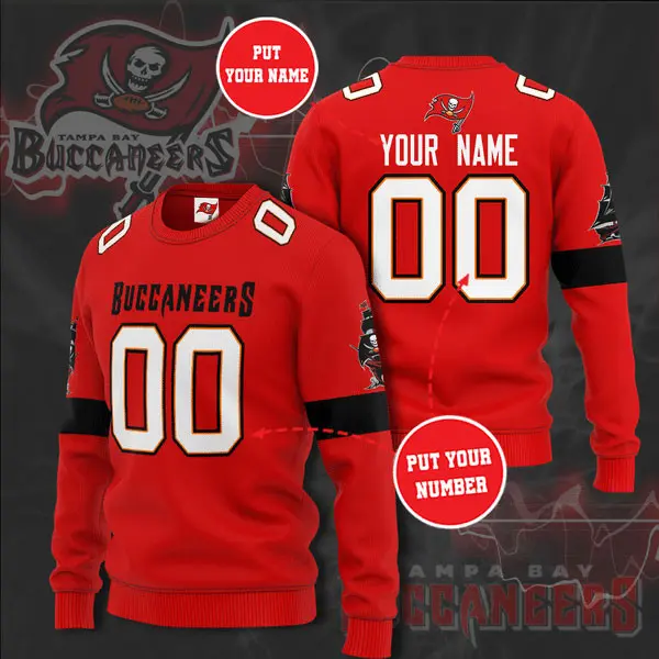 Tampa Bay Buccaneers 3D Sweatshirt 04