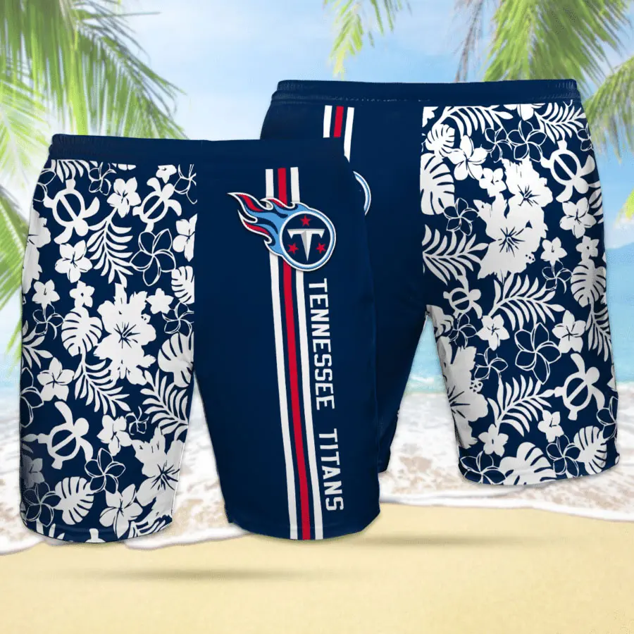 Tennessee Titans 3D Hawaiian Short