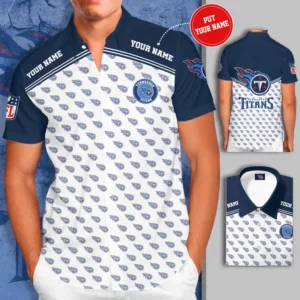 Tennessee Titans 3D Short Sleeve Dress Shirt 03