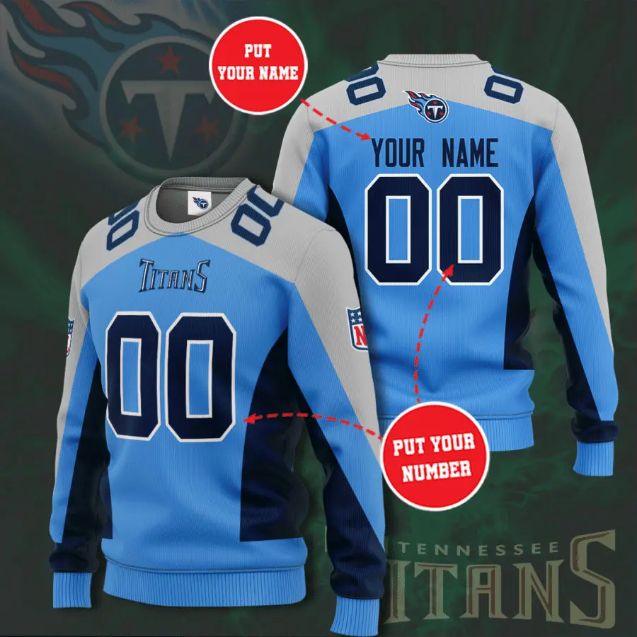 Tennessee Titans 3D Sweatshirt 03