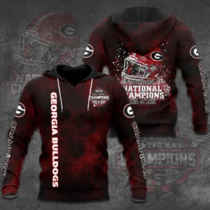The best Georgia Bulldogs 3D hoodie 01