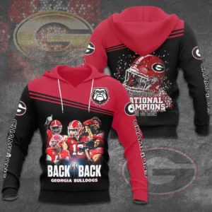 The best Georgia Bulldogs 3D hoodie 09